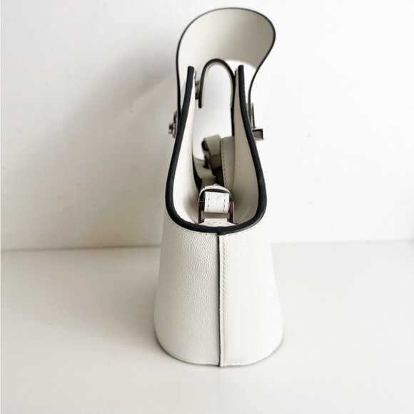 Danse Lente Mini Johnny Bucket Bag - Bianco - Picture 7 of 15